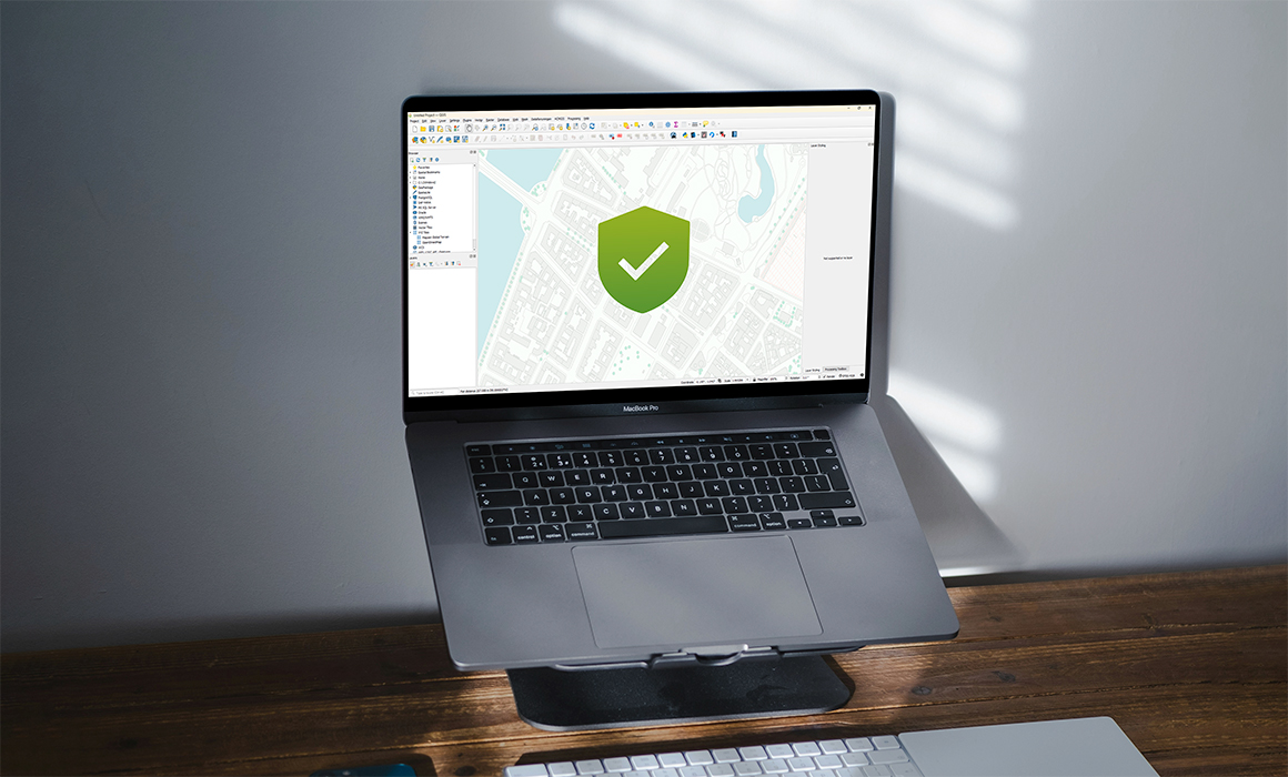 Sikkerhed i QGIS