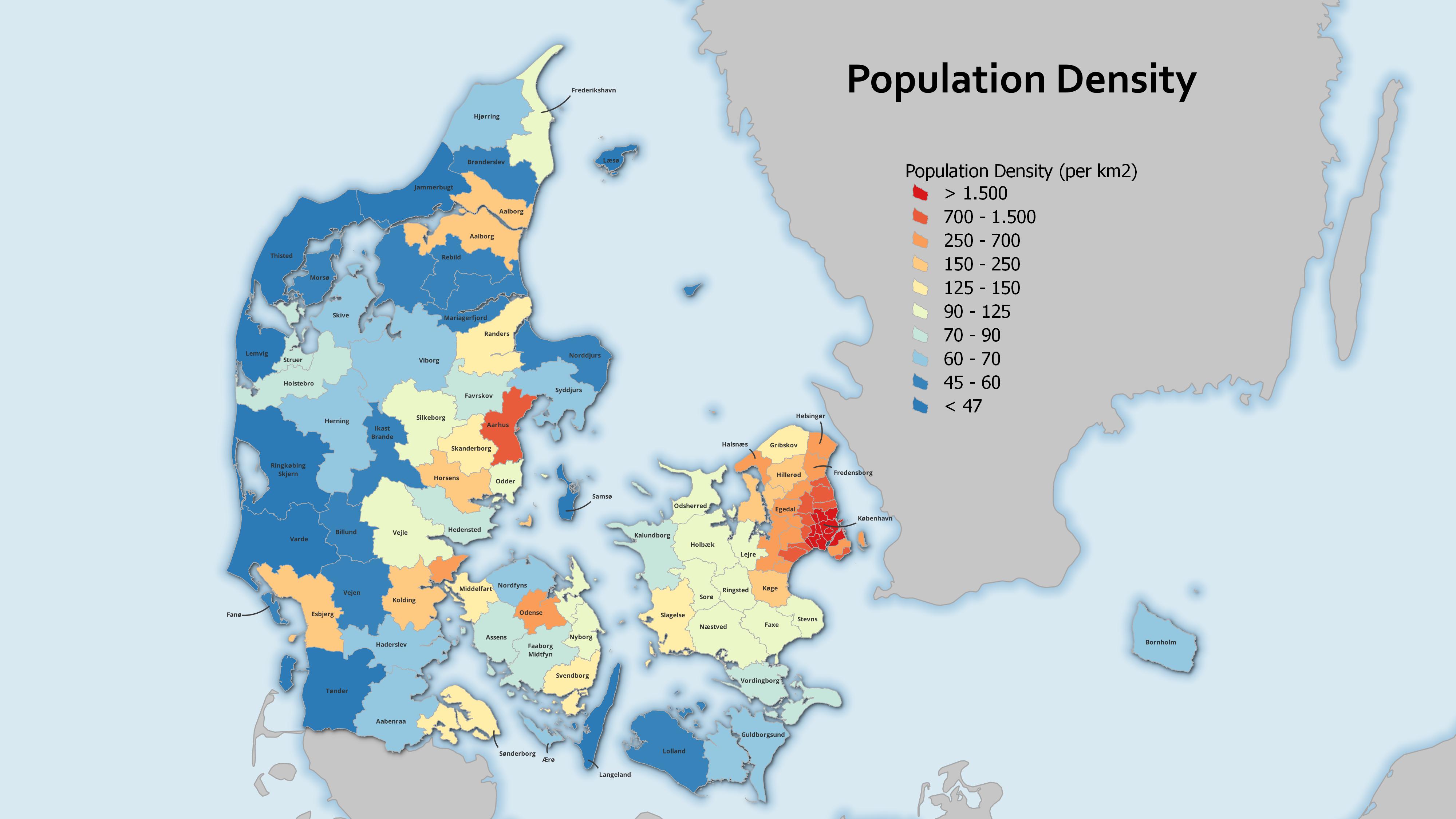Population Density Choropleth