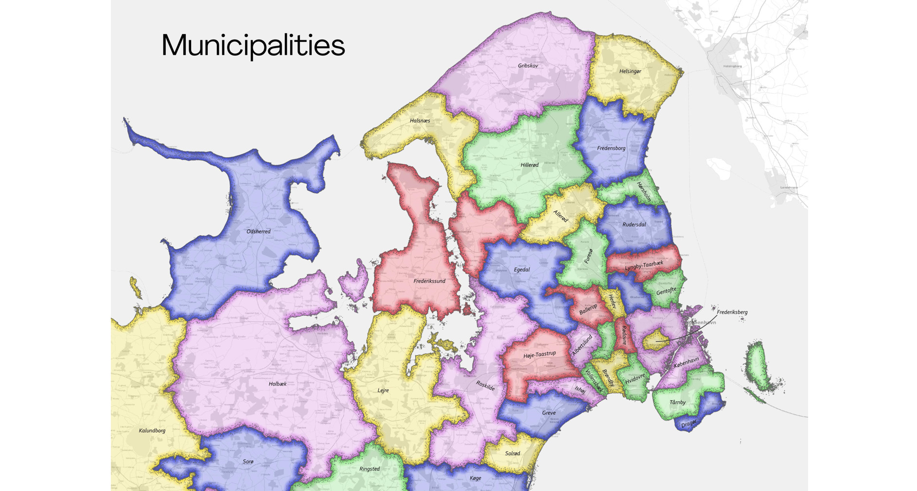 Topologically colored Kommune