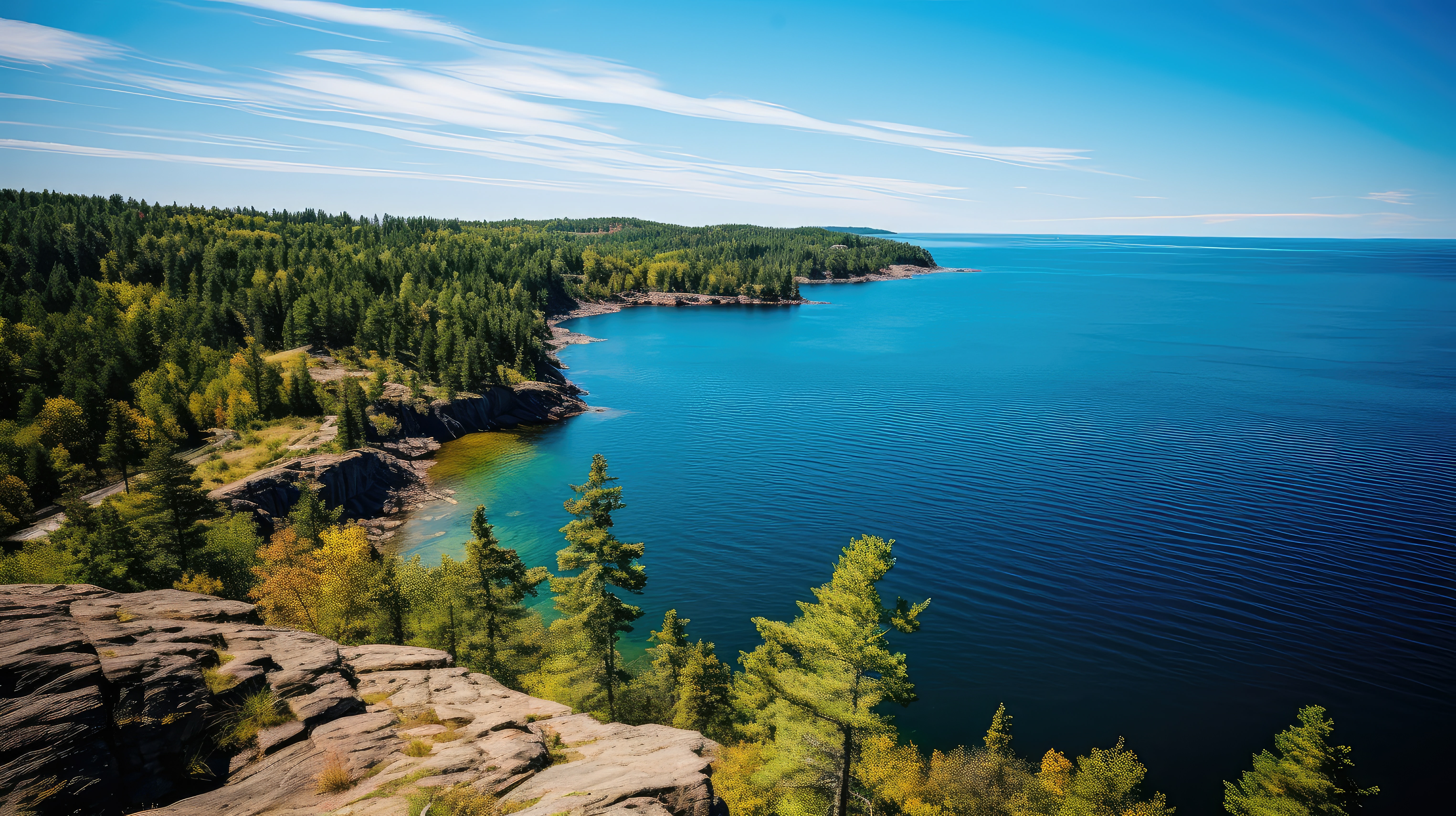 Biodiversitetsforbindelser for Lake Superior-regionen i USA